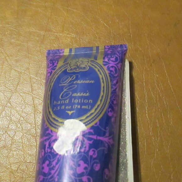 Pier 1 Imports Persian Cassis Luxury HAND LOTION SET 2.5 oz. NEW & SEALED FILE - Picture 4 of 4